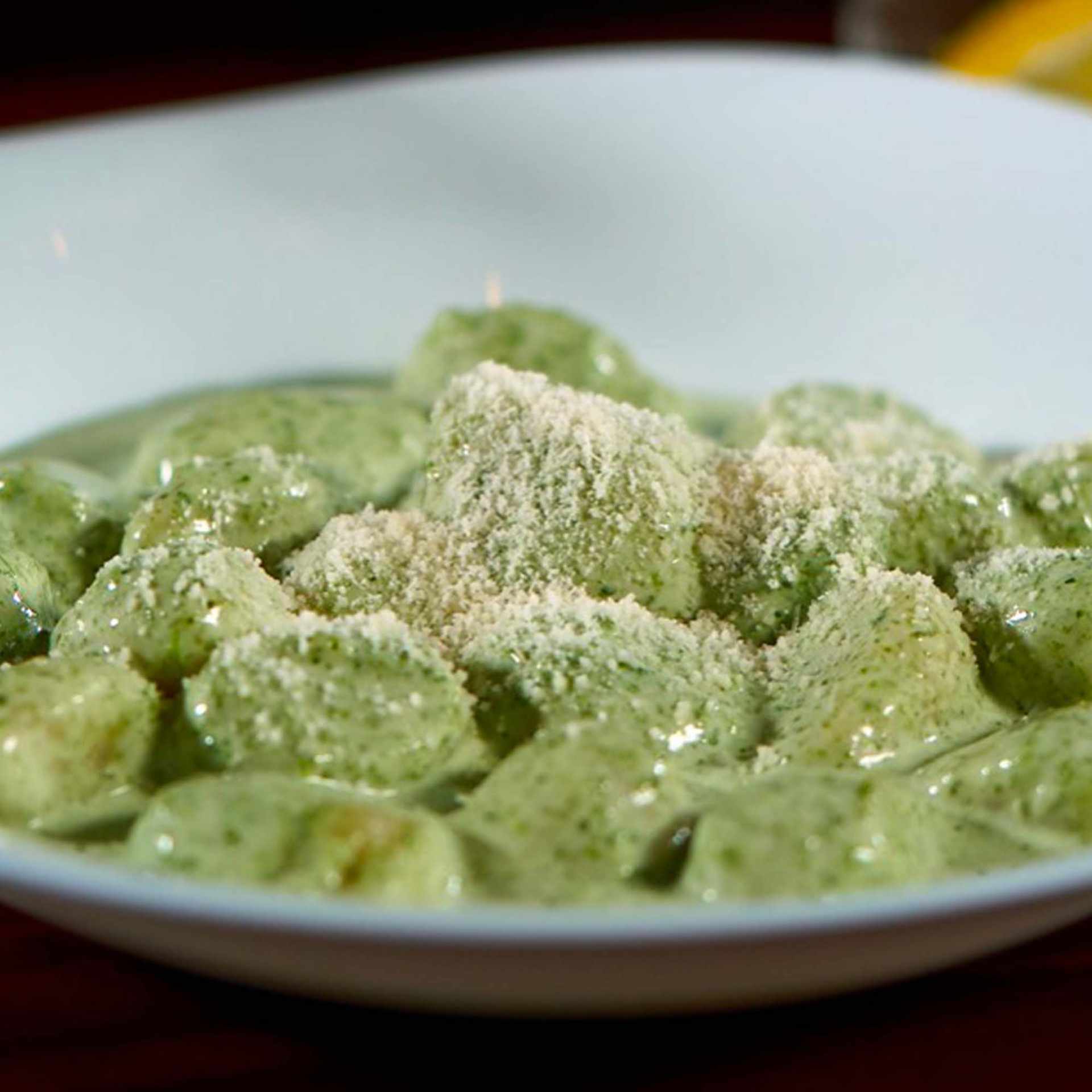 gnocchi formaggi & spinaci