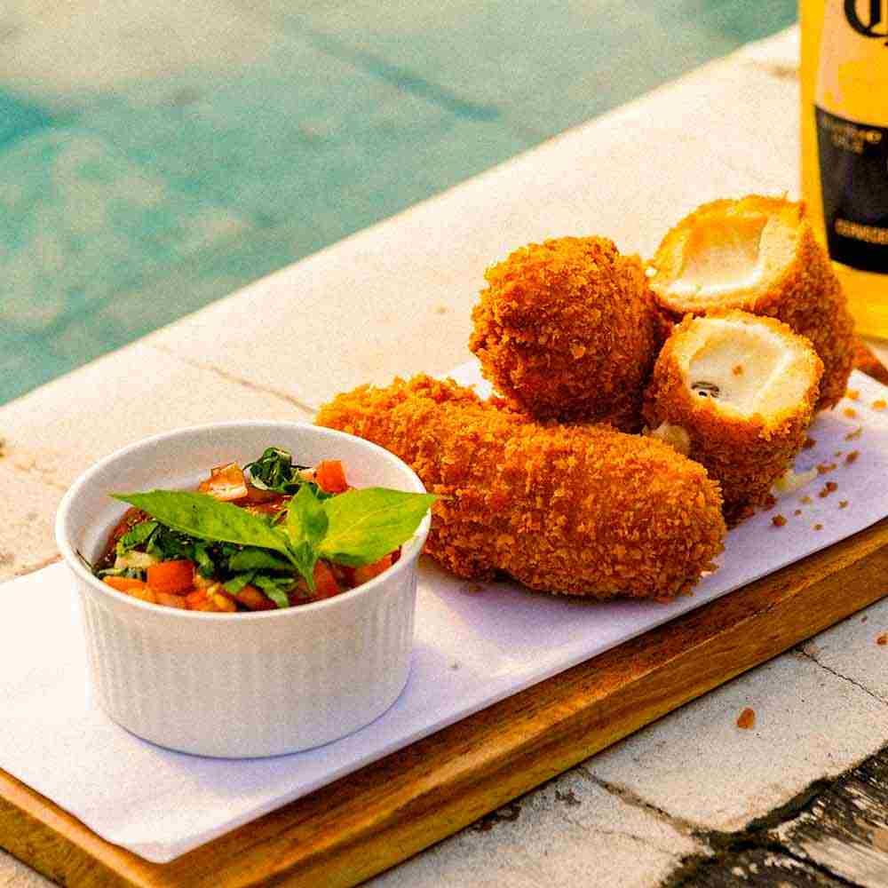mozzarella fritta
