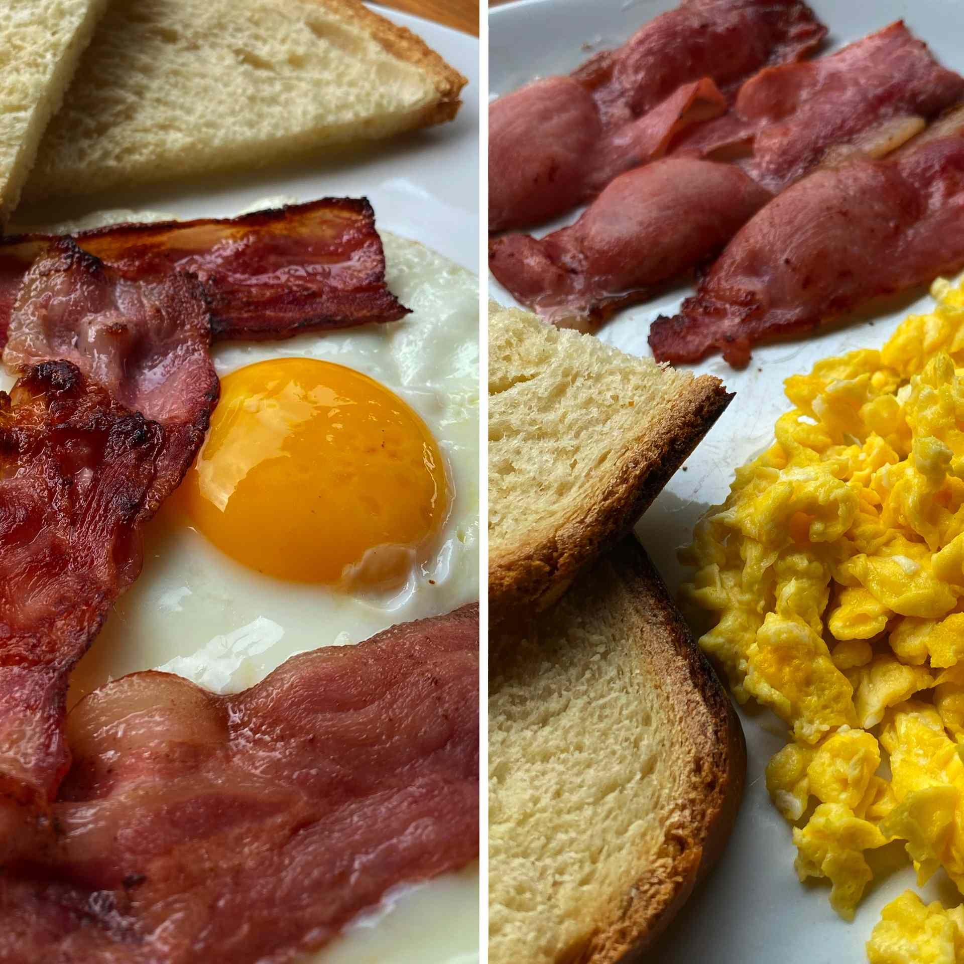 egg and bacon