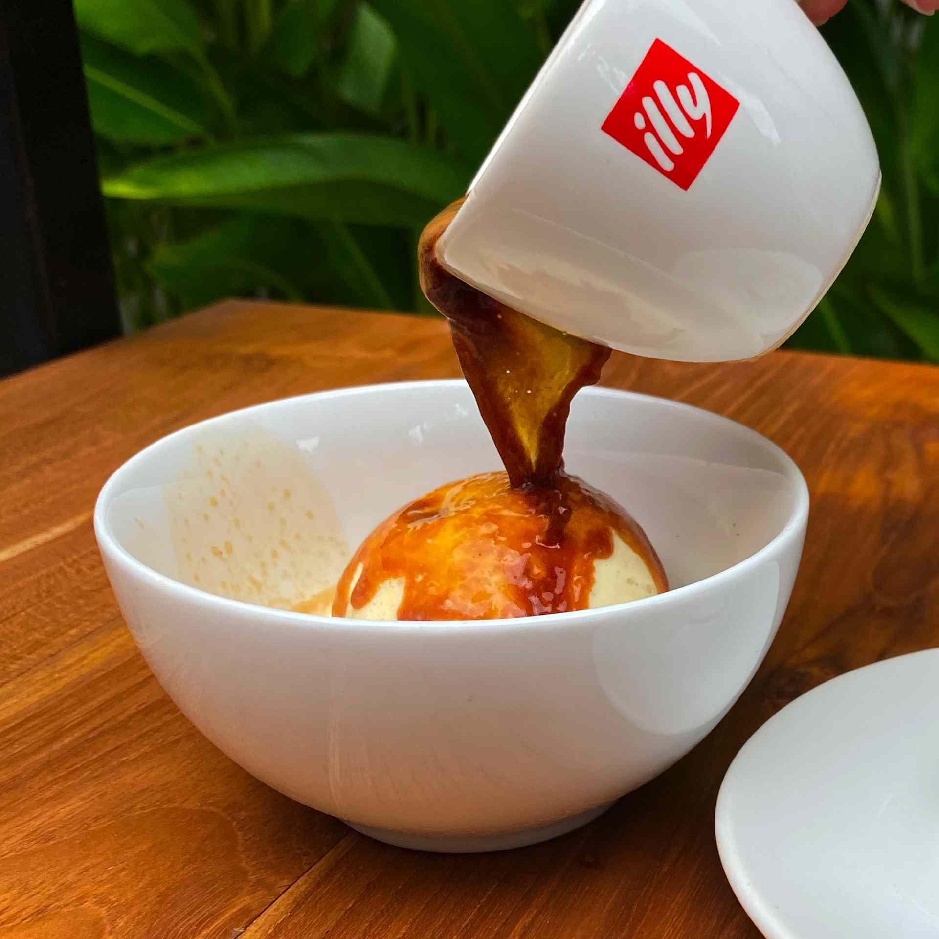 gelato affogato