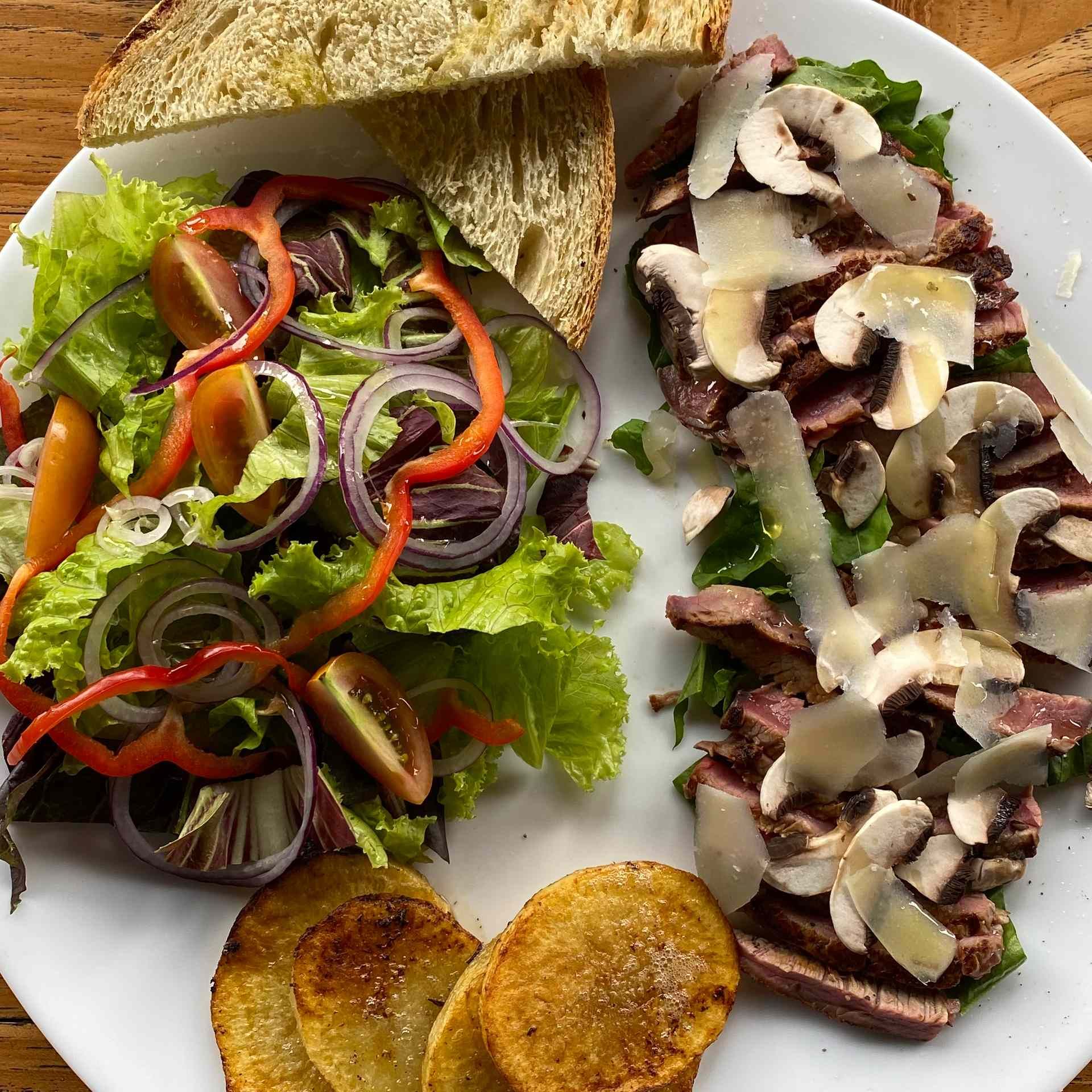 tagliata di manzo