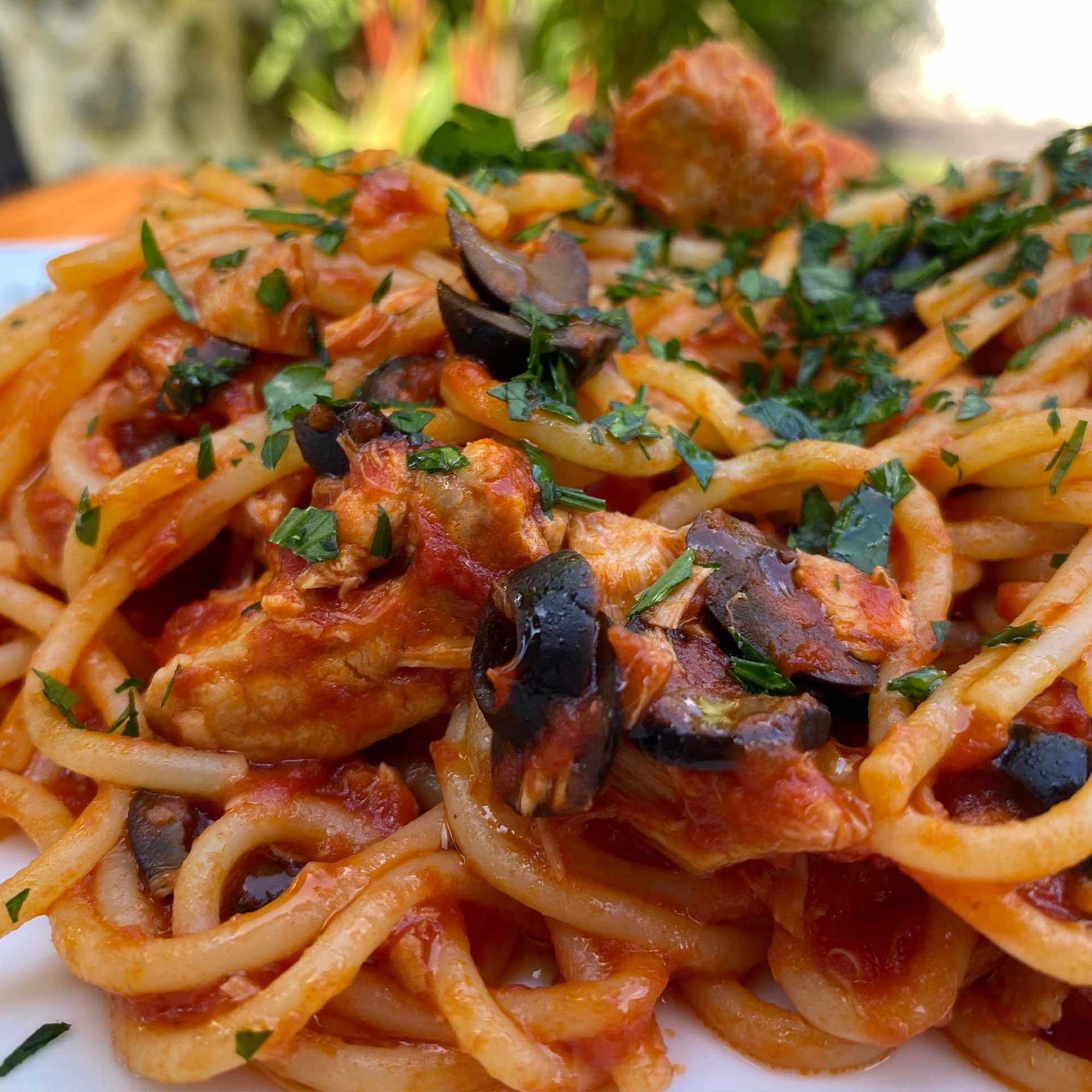 spaghetti tonno