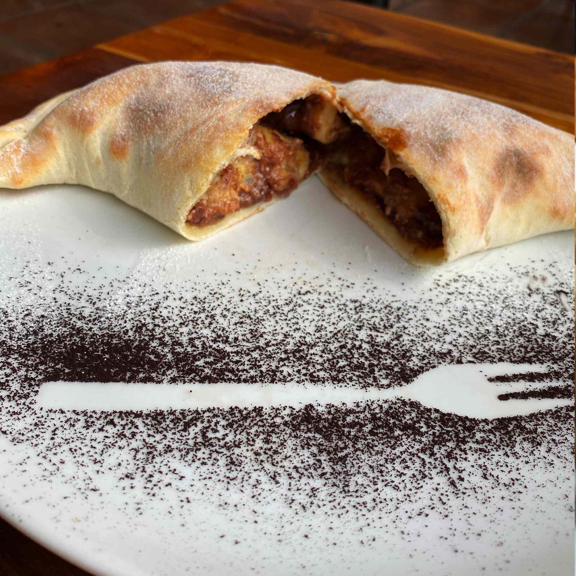 calzoncino nutella & banana